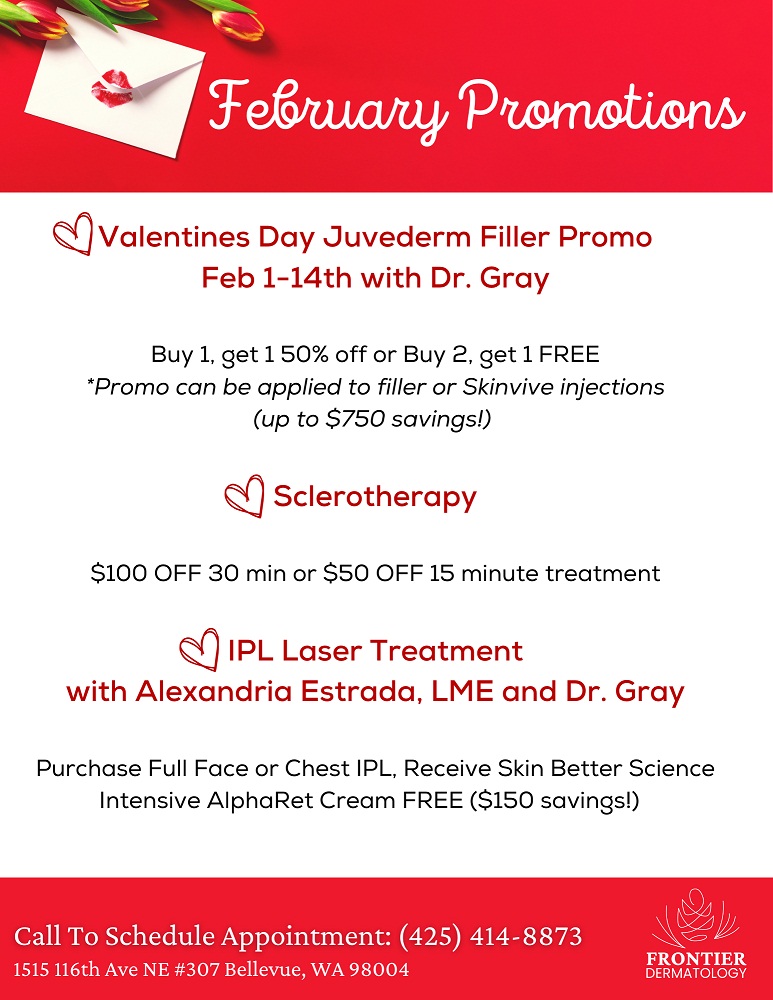 Events & Promotions | Frontier Dermatology