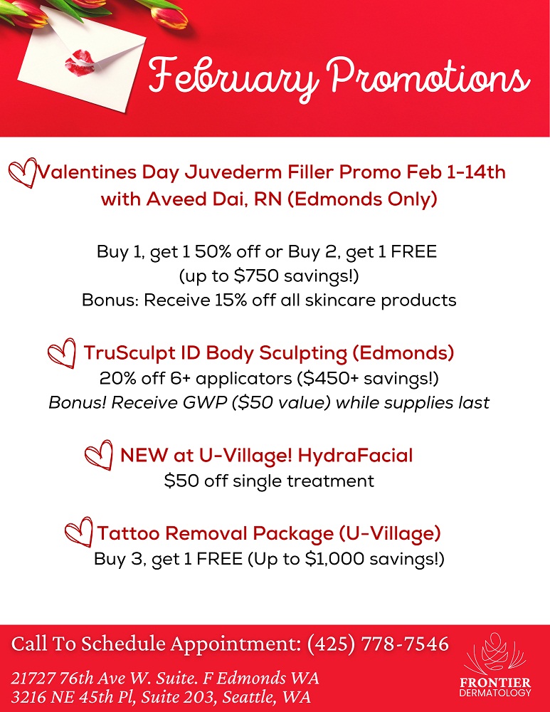 Event & Promos | Frontier Dermatology