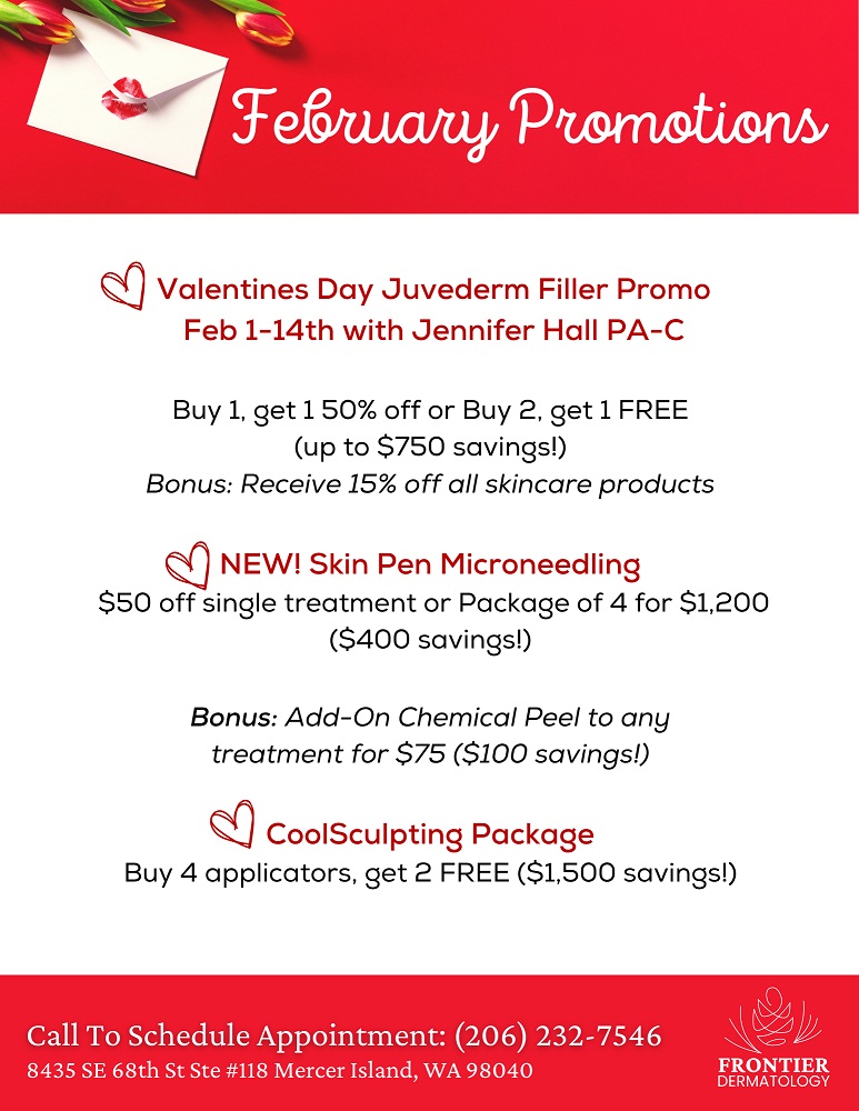 Events & Promotions | Frontier Dermatology